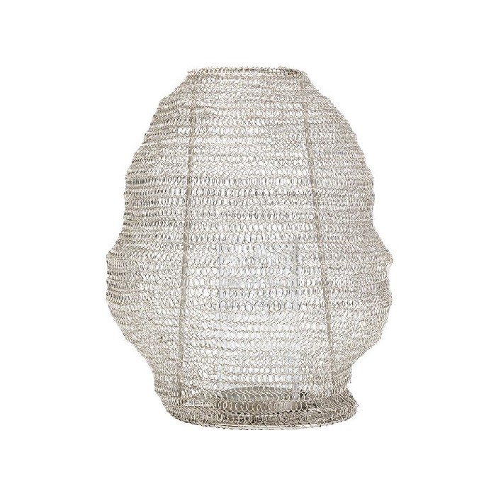 home-decor/candle-holders-lanterns/kare-lantern-mesh-silver-ø30cm