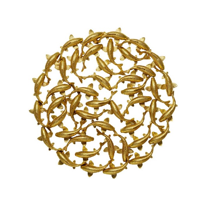 home-decor/wall-decor/kare-wall-object-school-of-koi-gold-ø160cm