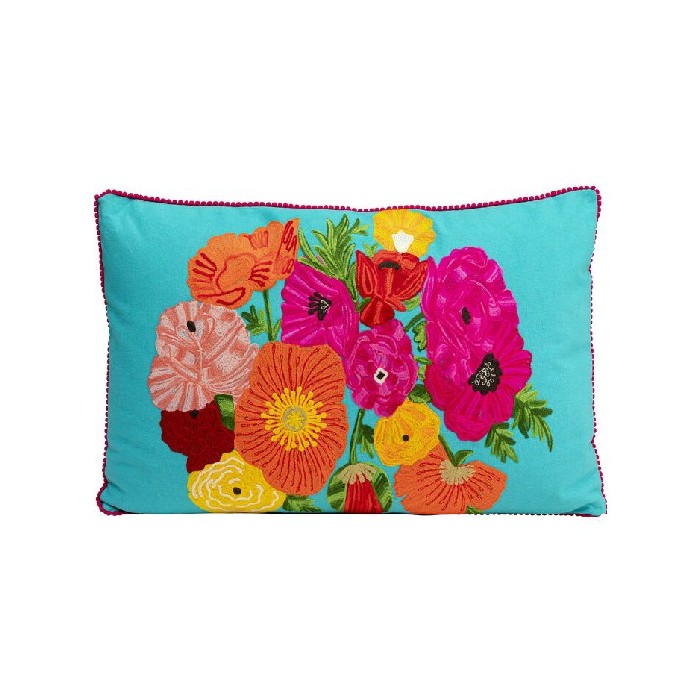 home-textiles/cushions-cushion-covers/kare-cushion-fiorista-blue-60x40cm