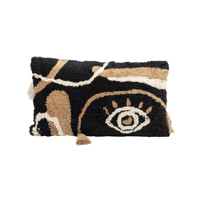 home-textiles/cushions-cushion-covers/kare-cushion-blink-black-60x35cm