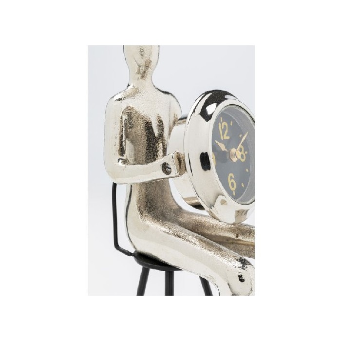 home-decor/clocks/kare-table-clock-sitting-man-silver-12x31cm