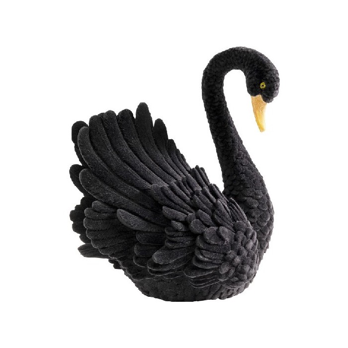 home-decor/decorative-ornaments/kare-deco-figurine-black-swan-28cm