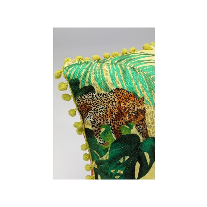 home-textiles/cushions-cushion-covers/kare-cushion-leo-in-leafs-40x40cm