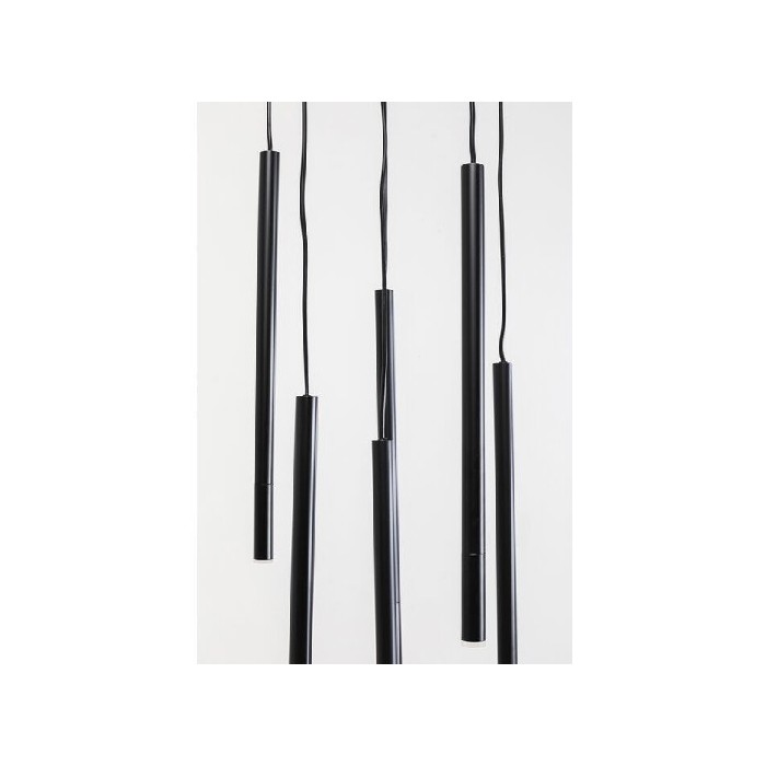 lighting/chandelier-pendant-lighting/kare-pendant-lamp-living-vegas-round-black-matt-ø35cm-last-one-on-display