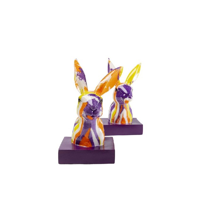 home-decor/decorative-ornaments/kare-bookend-rabbit-holi-2set