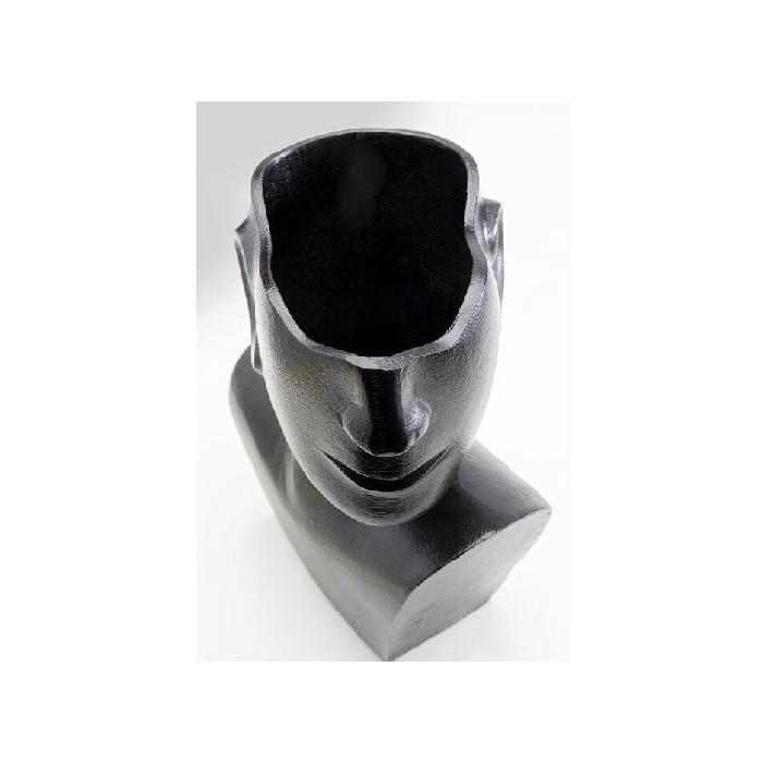 home-decor/vases/kare-vase-rostro-side-black-27cm
