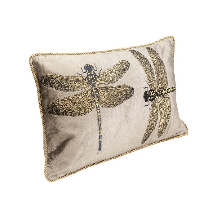 home-textiles/cushions-cushion-covers/kare-cushion-glitter-dragonfly-brown-50x30cm