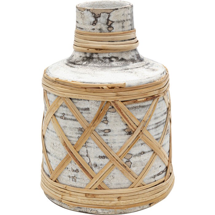 home-decor/vases/kare-vase-caribbean-white-21cm