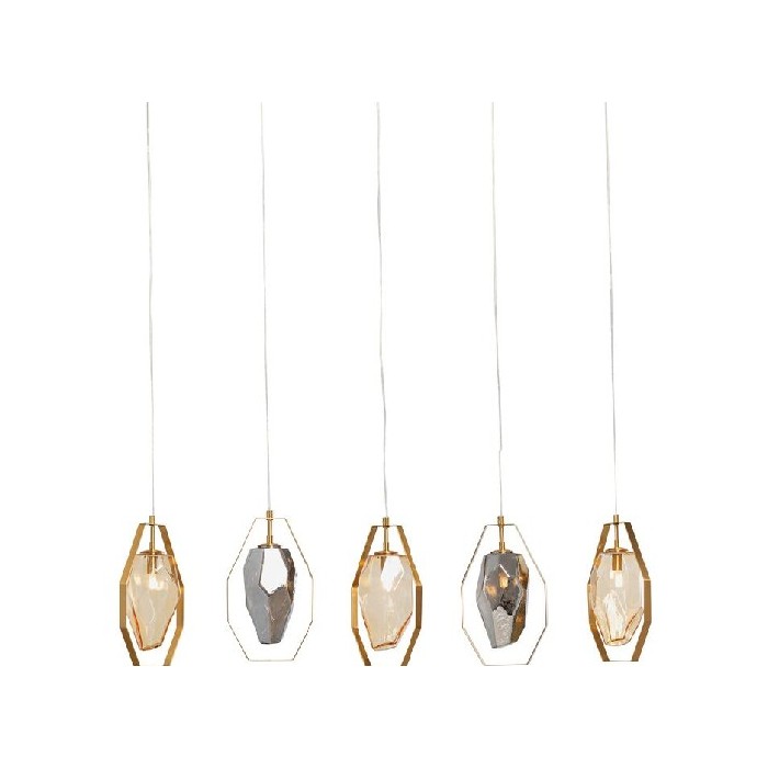 lighting/chandelier-pendant-lighting/kare-pendant-lamp-diamond-fever-dining-brass-110cm