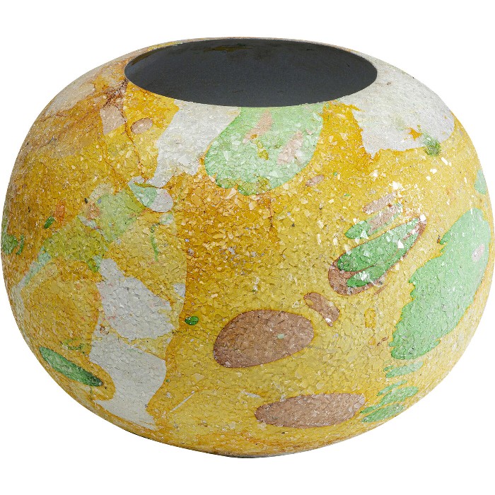 home-decor/vases/kare-vase-zumba-yellow-23cm