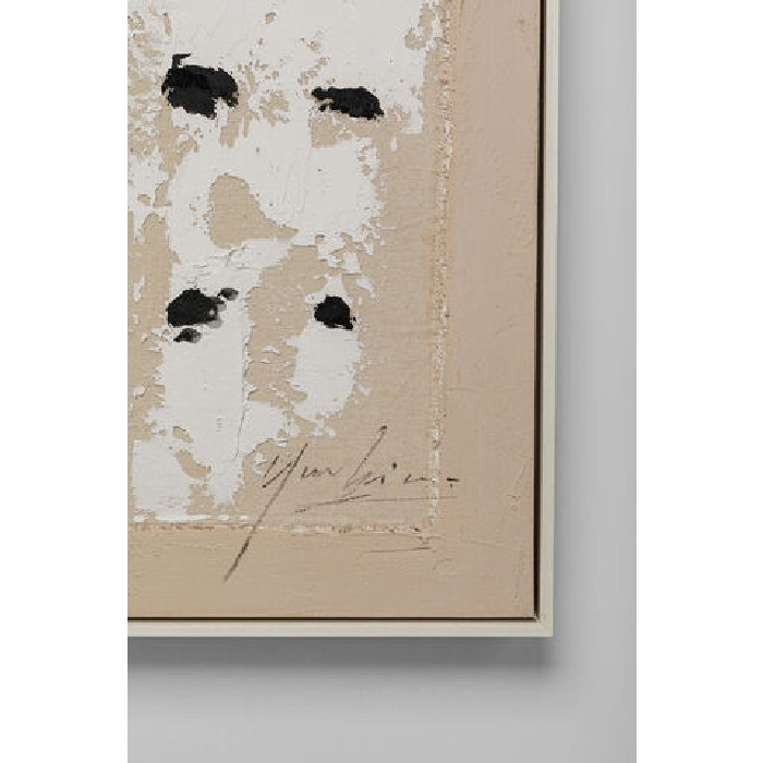 home-decor/wall-decor/kare-framed-picture-creative-dots-120cm-x-120cm-beige