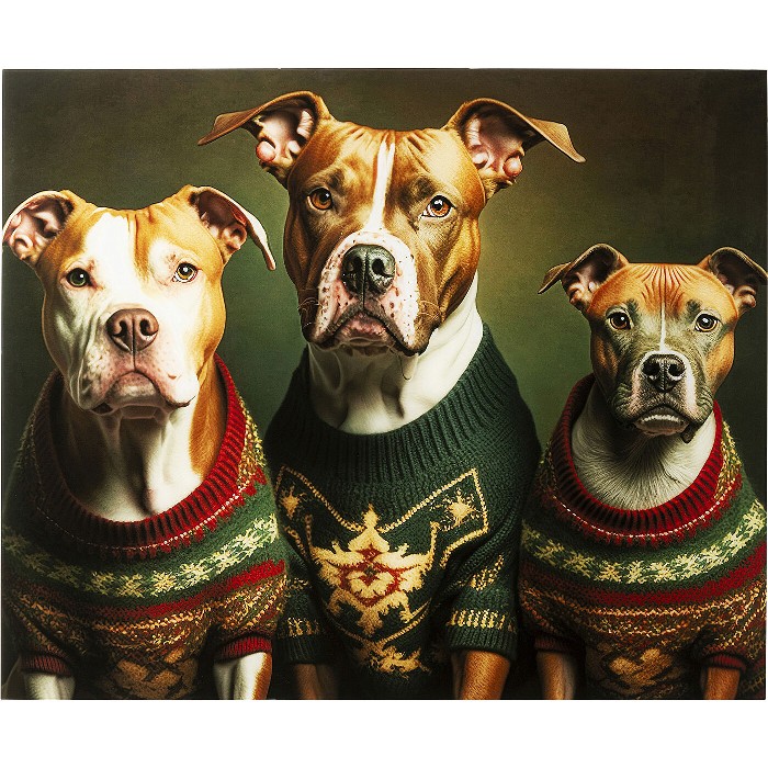 home-decor/wall-decor/glass-picture-dog-family-110cm-x-90cm