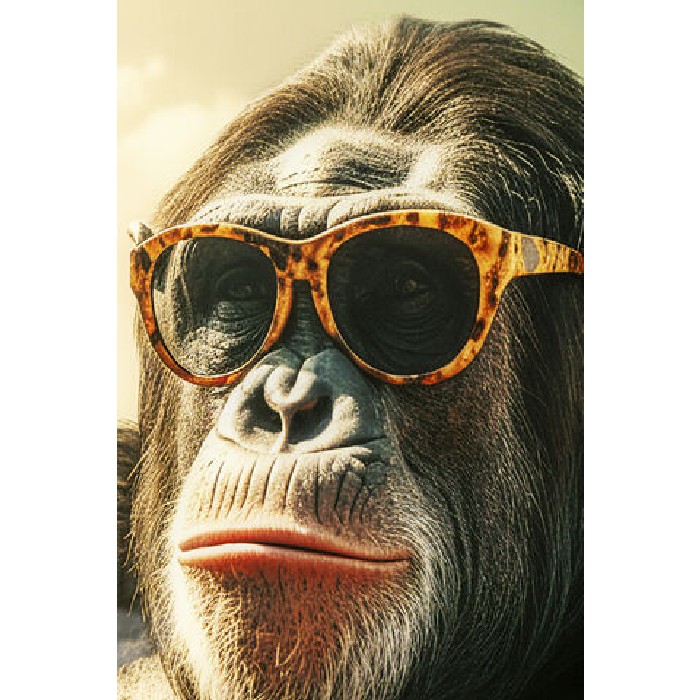 home-decor/wall-decor/kare-glass-picture-holiday-monkey-80cm-x-60cm