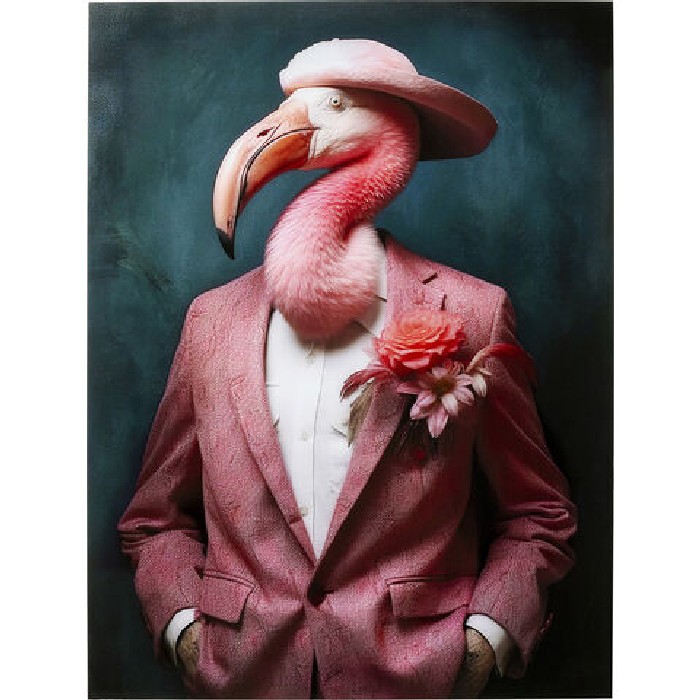 home-decor/wall-decor/kare-glass-picture-mister-flamingo-120cm-x-160cm-pink