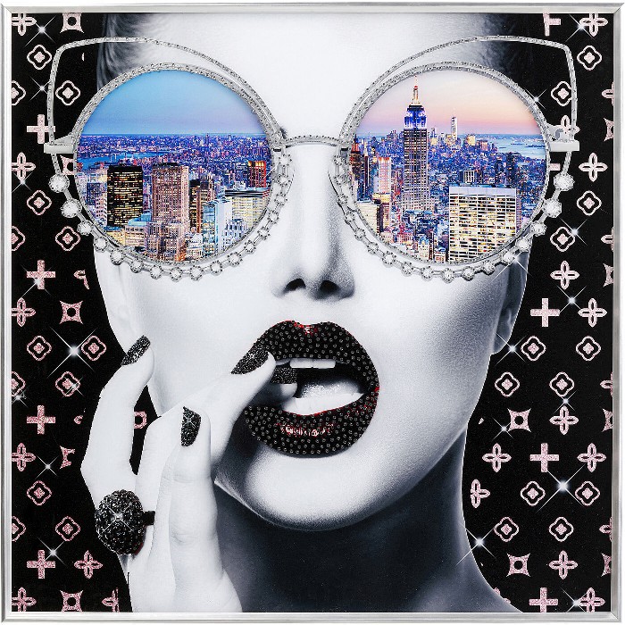home-decor/wall-decor/framed-picture-ny-view-80x80cm