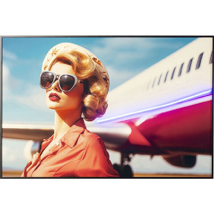 home-decor/wall-decor/kare-framed-picture-led-jetset-pose-lady-120cm-x-80cm