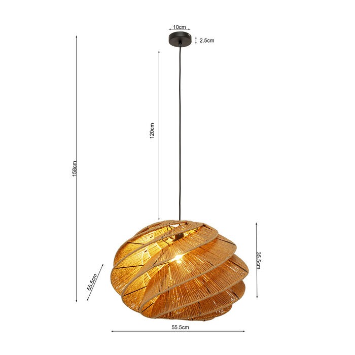 lighting/chandelier-pendant-lighting/kare-pendant-lamp-aloha-whirl-–-diameter-56cm-–-56536