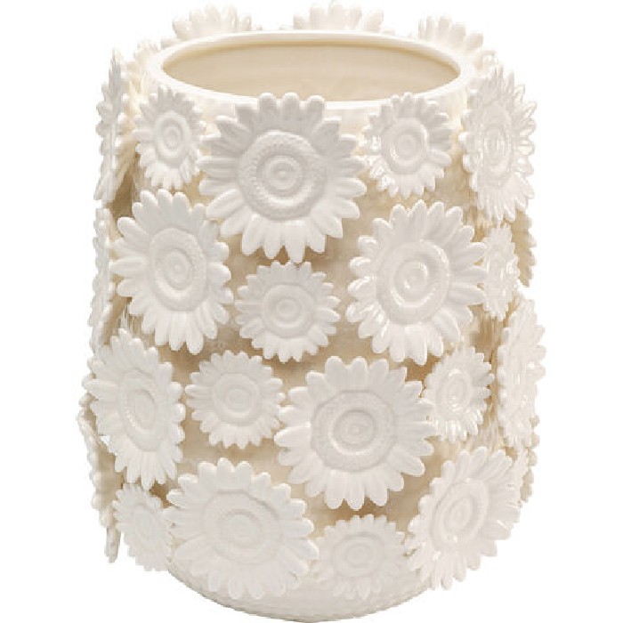 home-decor/vases/kare-vase-sunflowers-white-30cm