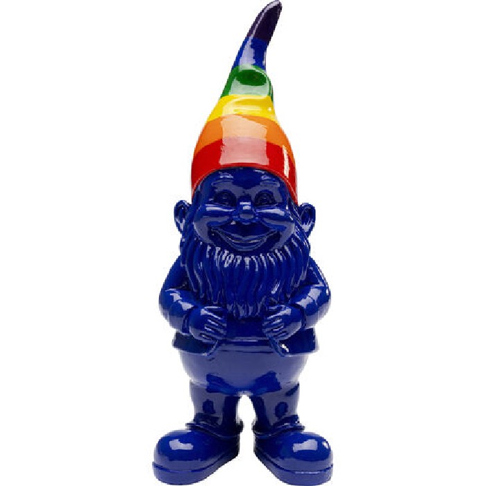 home-decor/decorative-ornaments/kare-deco-figurine-gnome-rainbow-blue-21cm