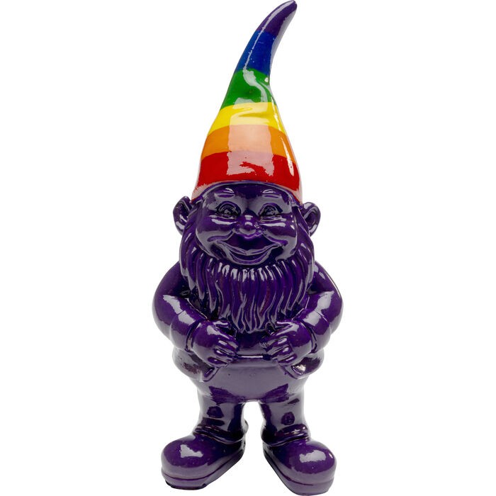 home-decor/decorative-ornaments/kare-deco-figurine-gnome-rainbow-purple-11cm