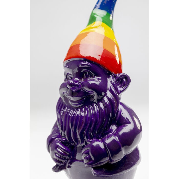 home-decor/decorative-ornaments/kare-deco-figurine-gnome-rainbow-purple-11cm