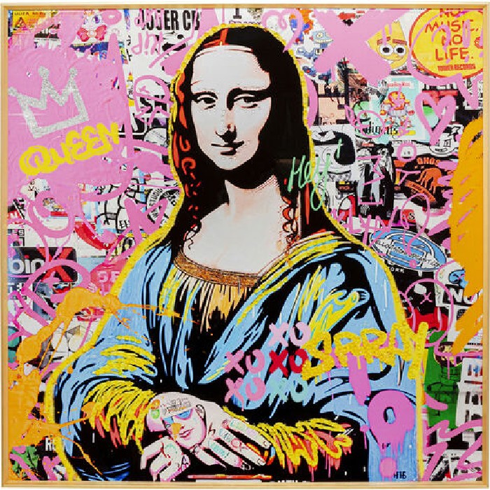 home-decor/wall-decor/kare-la-viva-woman-framed-picture-100cm-x-100cm