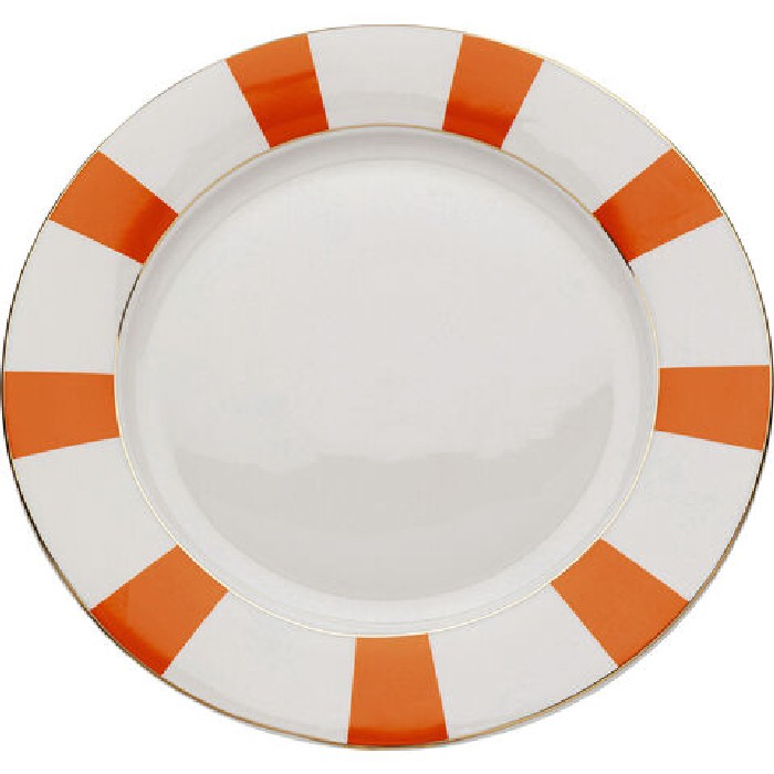 tableware/plates-bowls/kare-plate-harlequin-orange-diameter-27cm