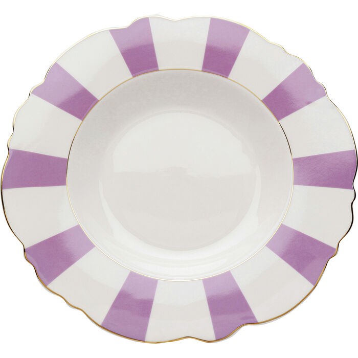 tableware/plates-bowls/kare-plate-deep-harlequin-purple-diameter-23cm