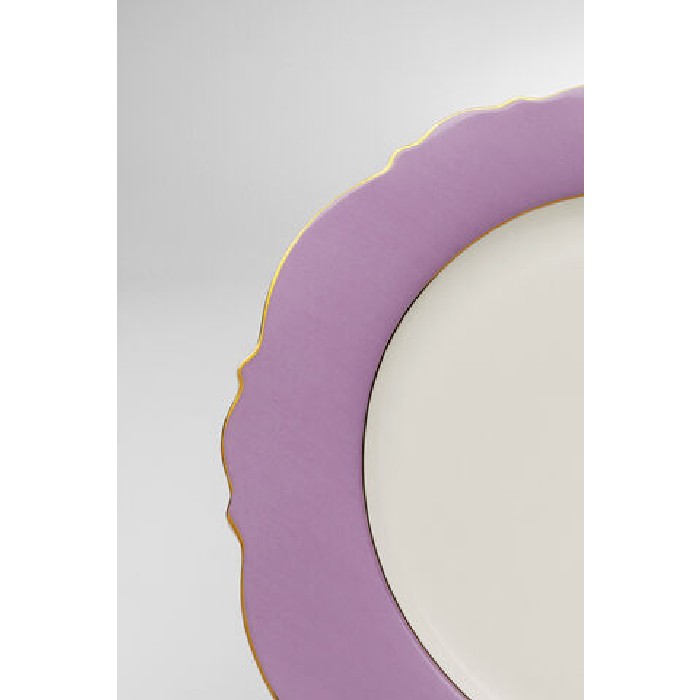 tableware/plates-bowls/kare-plate-harlequin-purple-diameter-27cm