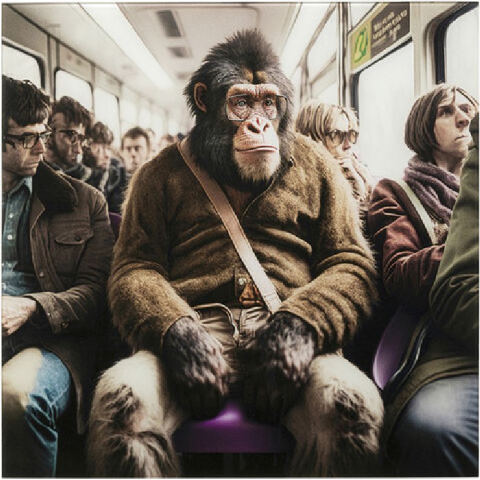 home-decor/wall-decor/kare-glass-picture-commuter-monkey-60cm-x-60cm