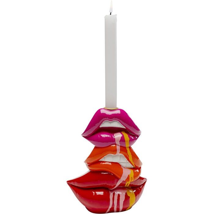 home-decor/candle-holders-lanterns/kare-candle-holder-lips-17cm