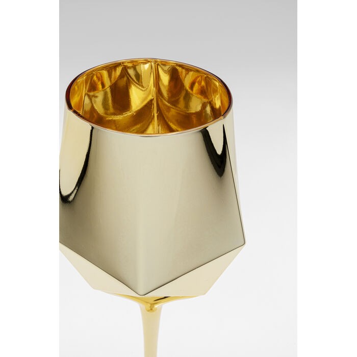 tableware/glassware/kare-wine-glass-diamond-–-gold-–-57343