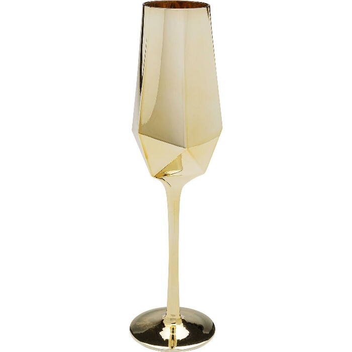 tableware/glassware/kare-champagne-glass-diamond-–-gold-–-57344