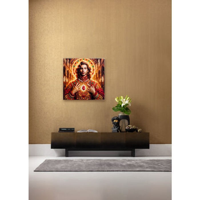 home-decor/wall-decor/kare-saint-halo-man-framed-picture-100cm-x-100cm