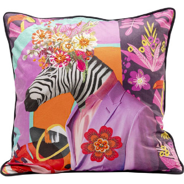 home-textiles/cushions-cushion-covers/kare-fantasy-zebra-cushion-45cm-x-45cm