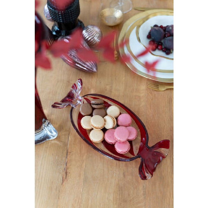 home-decor/decorative-ornaments/kare-candy-decorative-bowl-red-35cm