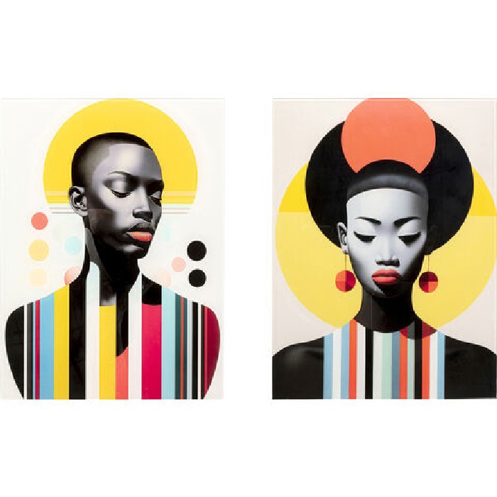 home-decor/wall-decor/kare-muse-retro-lady-glass-pictures-set-of-2-pieces-30cm-x-40cm