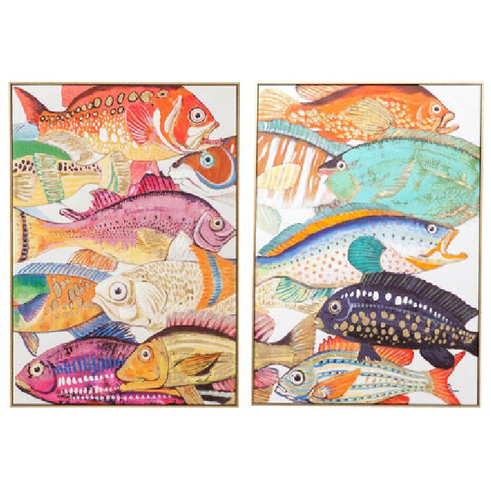 home-decor/wall-decor/kare-touched-fish-meeting-pictures-set-of-2-pieces