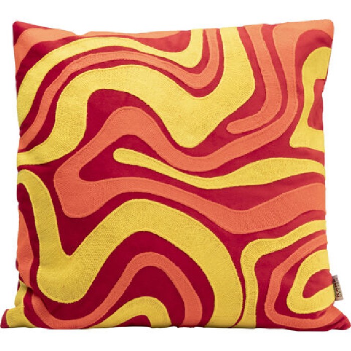 home-textiles/cushions-cushion-covers/kare-electric-feeling-cushion-red-45cm-x-45cm