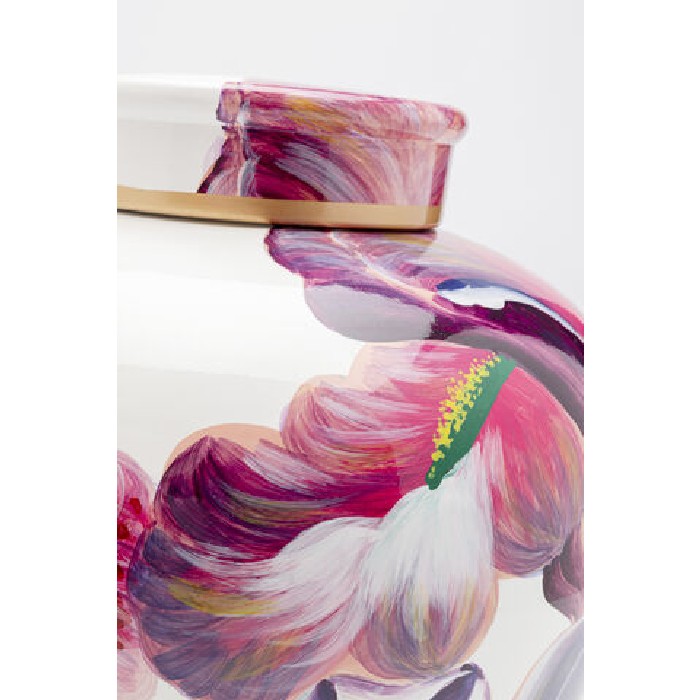 home-decor/vases/kare-lillies-decorative-jar-pink-diameter-27cm