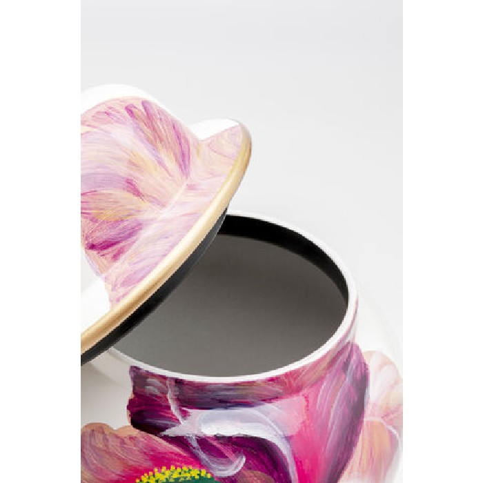 home-decor/vases/kare-lillies-decorative-jar-pink-diameter-26cm