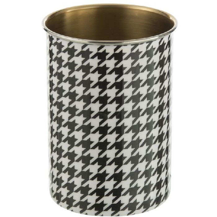 tableware/ice-buckets-bottle-coolers/wine-chiller-pied-de-poule-stainless-steel-gold-colored