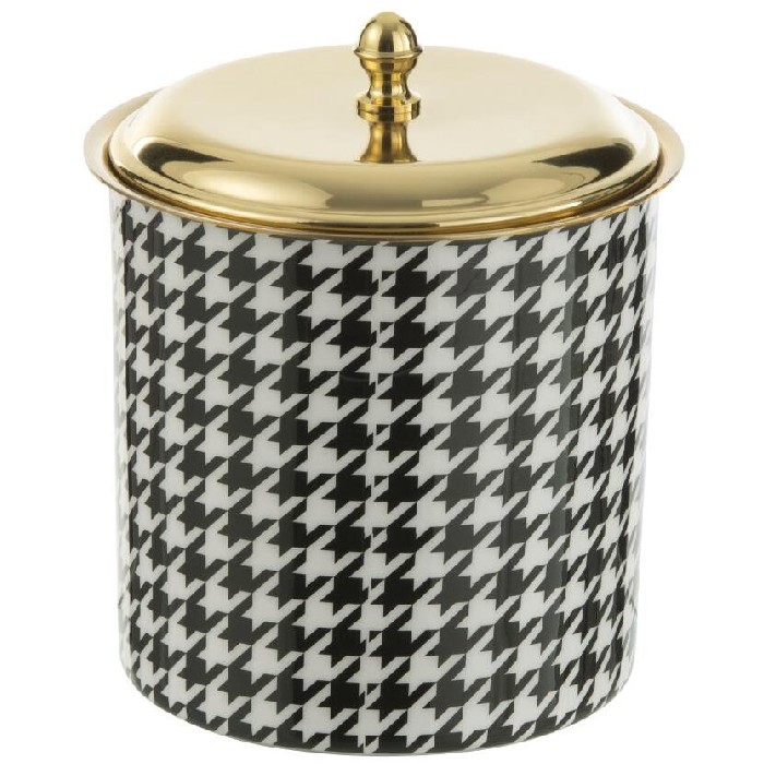 tableware/ice-buckets-bottle-coolers/ice-bucket-pied-de-poule-stainless-steel-gold-colored