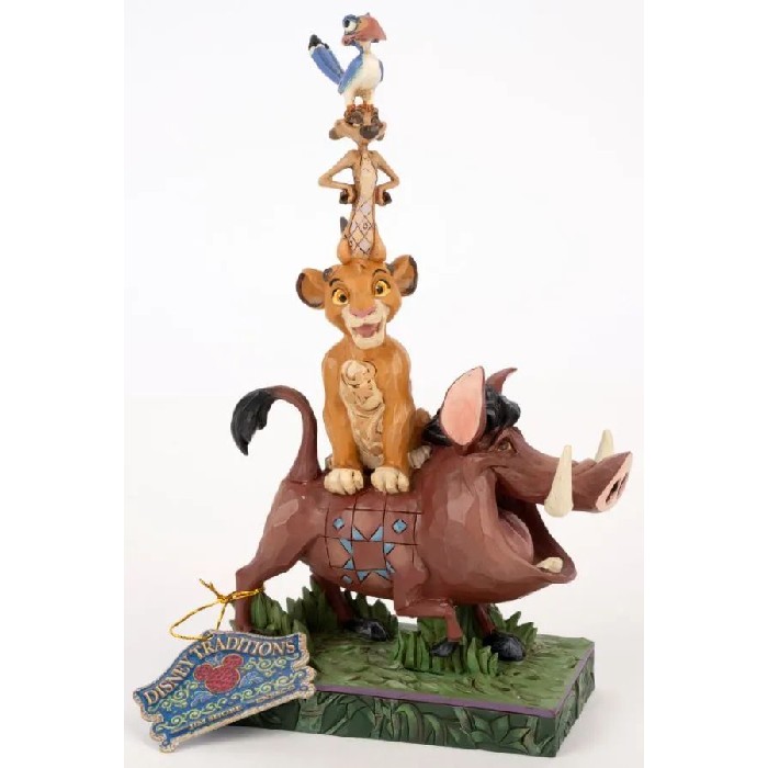 home-decor/decorative-ornaments/disney-traditions-figure-pumbaa-and-friends-forming-a-tower