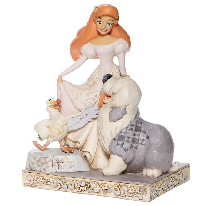 home-decor/decorative-ornaments/disney-traditions-ariel-white-woodland-figurine
