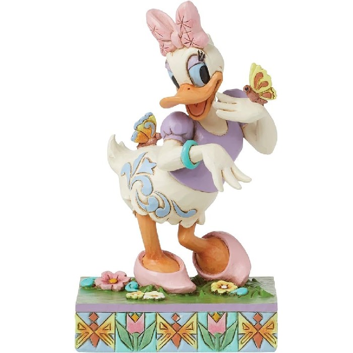 home-decor/decorative-ornaments/disney-traditions-daisy-duck-with-butterfly-blooms-figurine