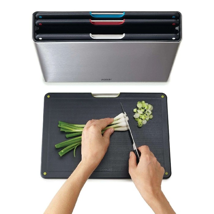 kitchenware/miscellaneous-kitchenware/joseph-joseph-folio-steel-cutting-board-set-of-4-silver