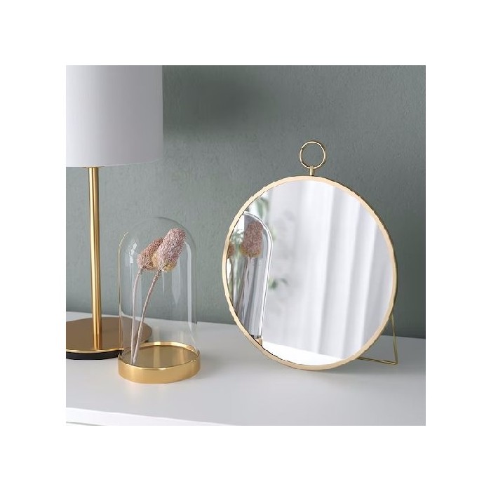 home-decor/mirrors/ikea-grytas-mirror-gold-colour-25cm