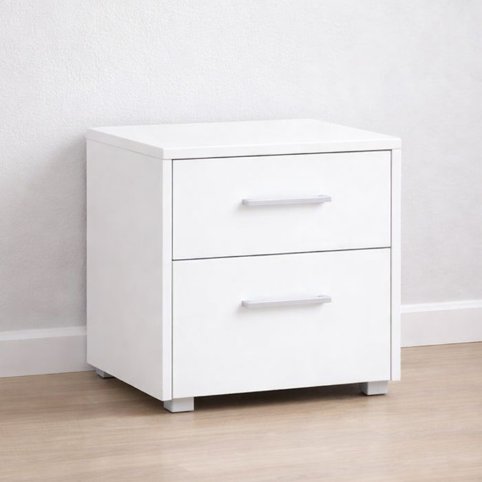 bedrooms/bedside-tables/flexx-bedside-2drawer-table-alpine-white