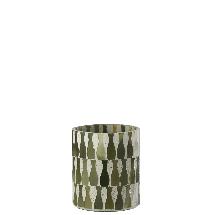 home-decor/candle-holders-lanterns/glass-candle-holder-olive-and-white-medium
